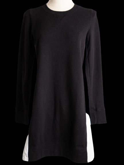 Good DKNY Black &amp; White Long-Sleeved Dress Size XS Women