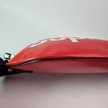 Louis Vuitton Supreme Red White Epi Bumbag
