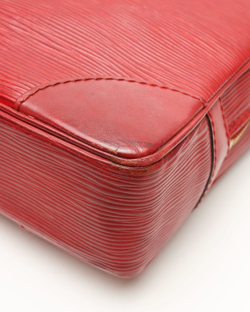 Louis Vuitton Epi Porte Document Voyage Business Bag