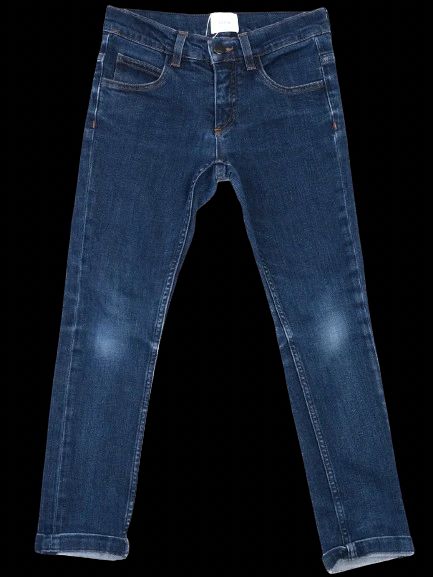 Excellent Fendi Kids Blue Jeans Size 7 Classic Design