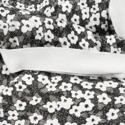 Chanel Gray White Coco Mark T-shirt Cotton P 77924