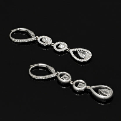 Adler diamonds and gold earrings