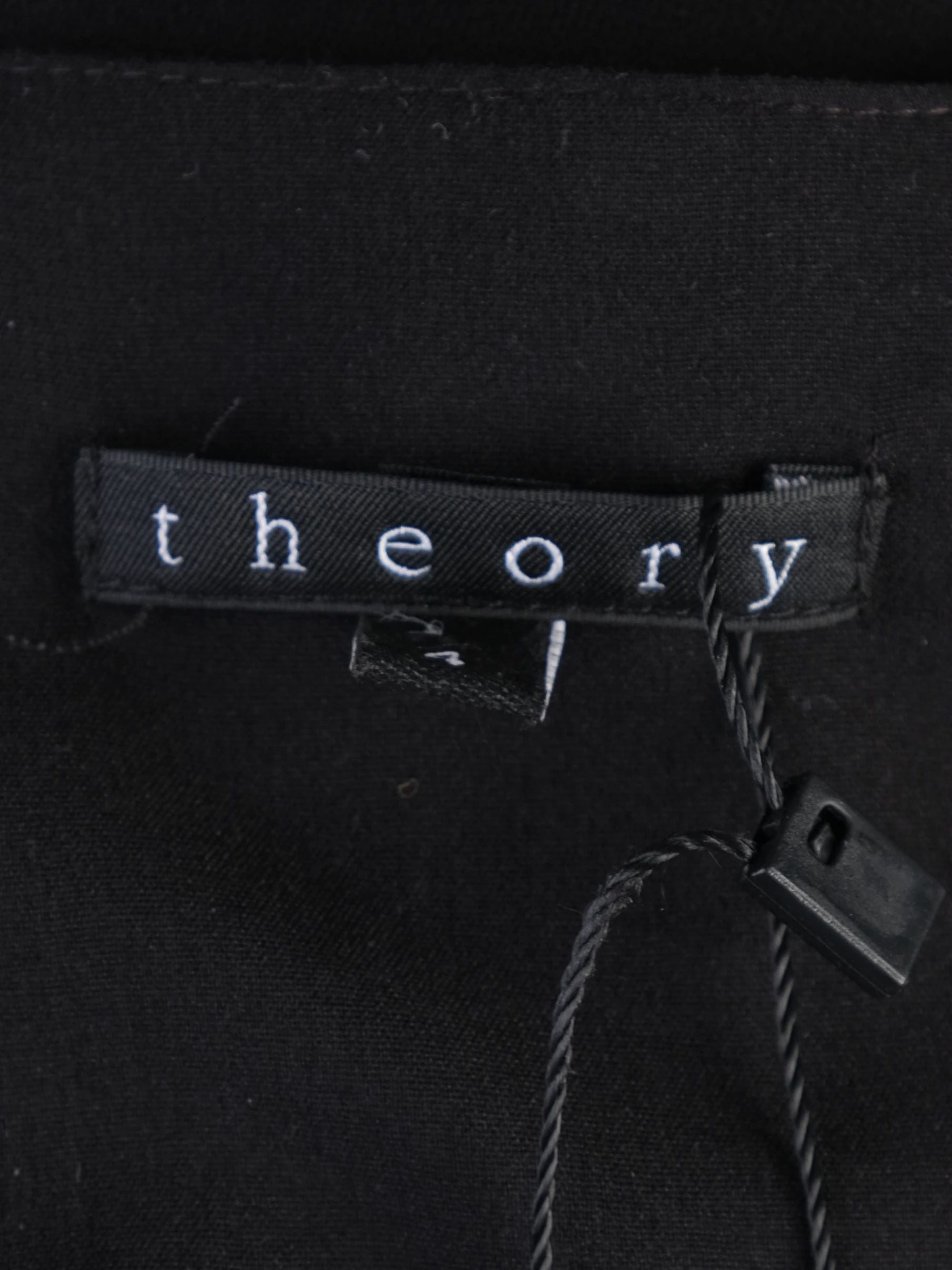 Excellent Theory Black Sleeveless Dress Size S, Polyester, Flowing Skirt