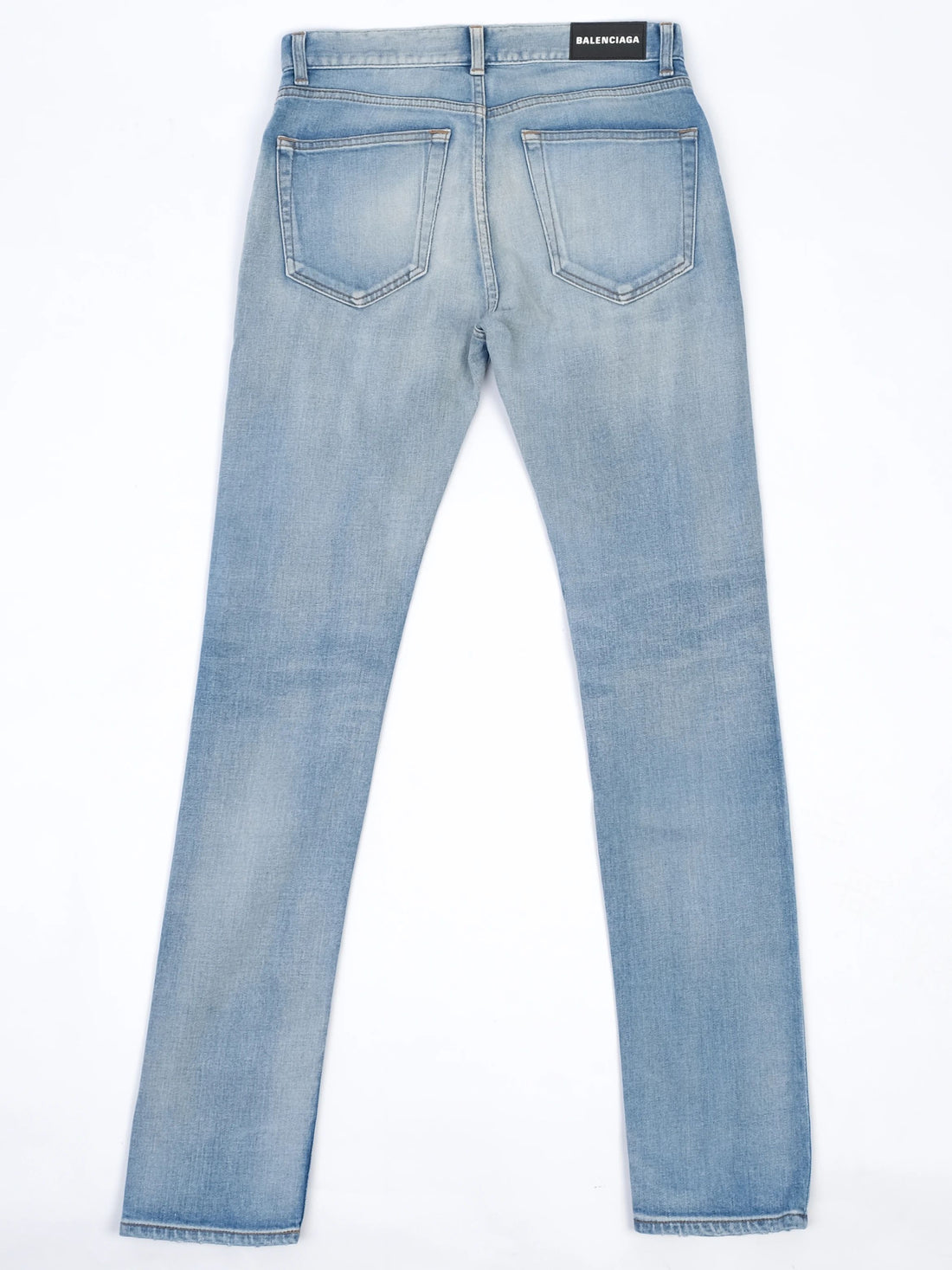 NEW Balenciaga Light Blue Jeans Cotton Size S for Women