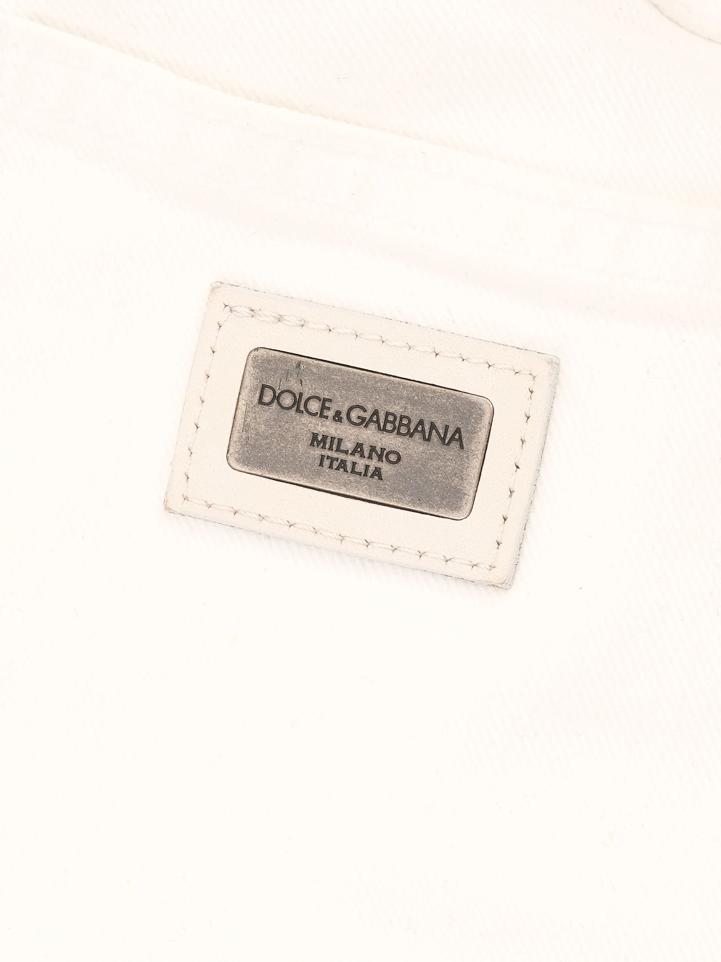 Excellent Dolce &amp; Gabbana White Jeans for Kids Size XS