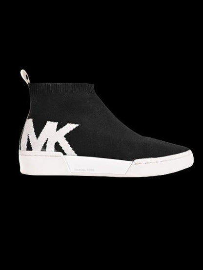 Excellent Michael Kors Black Slip-On Sneakers Size 39.5 Women