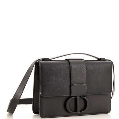 Christian Dior Ultra Matte 30 Montaigne Flap Bag Leather