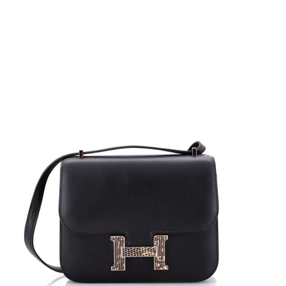Hermes Constance Marquette Bag Monsieur With Lizard 18