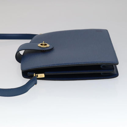 Louis Vuitton Epi Capuchin Shoulder Bag Blue M 52345 Lv Auth