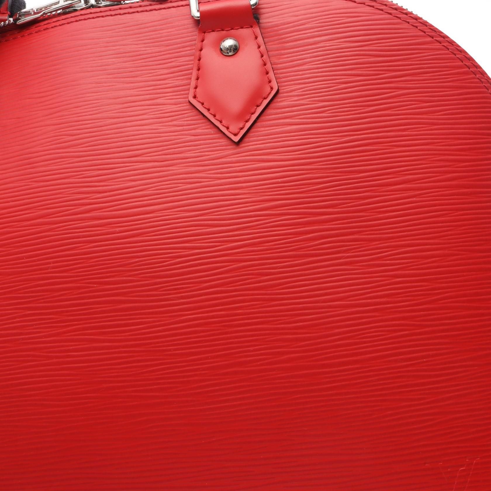 Louis Vuitton Alma Mm Coquelicot Red Handbag