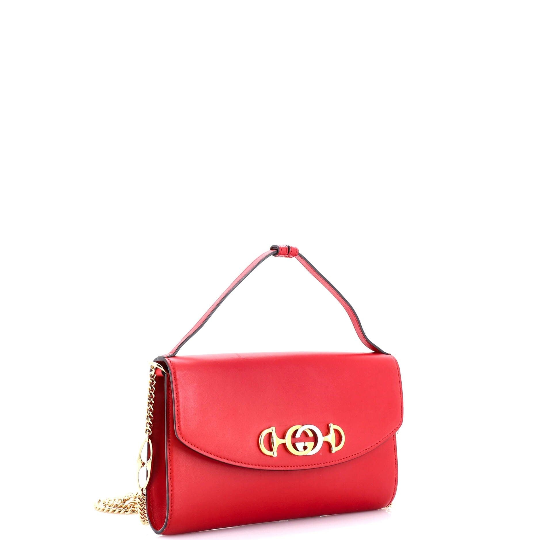 Gucci Zumi Shoulder Bag Leather Mini