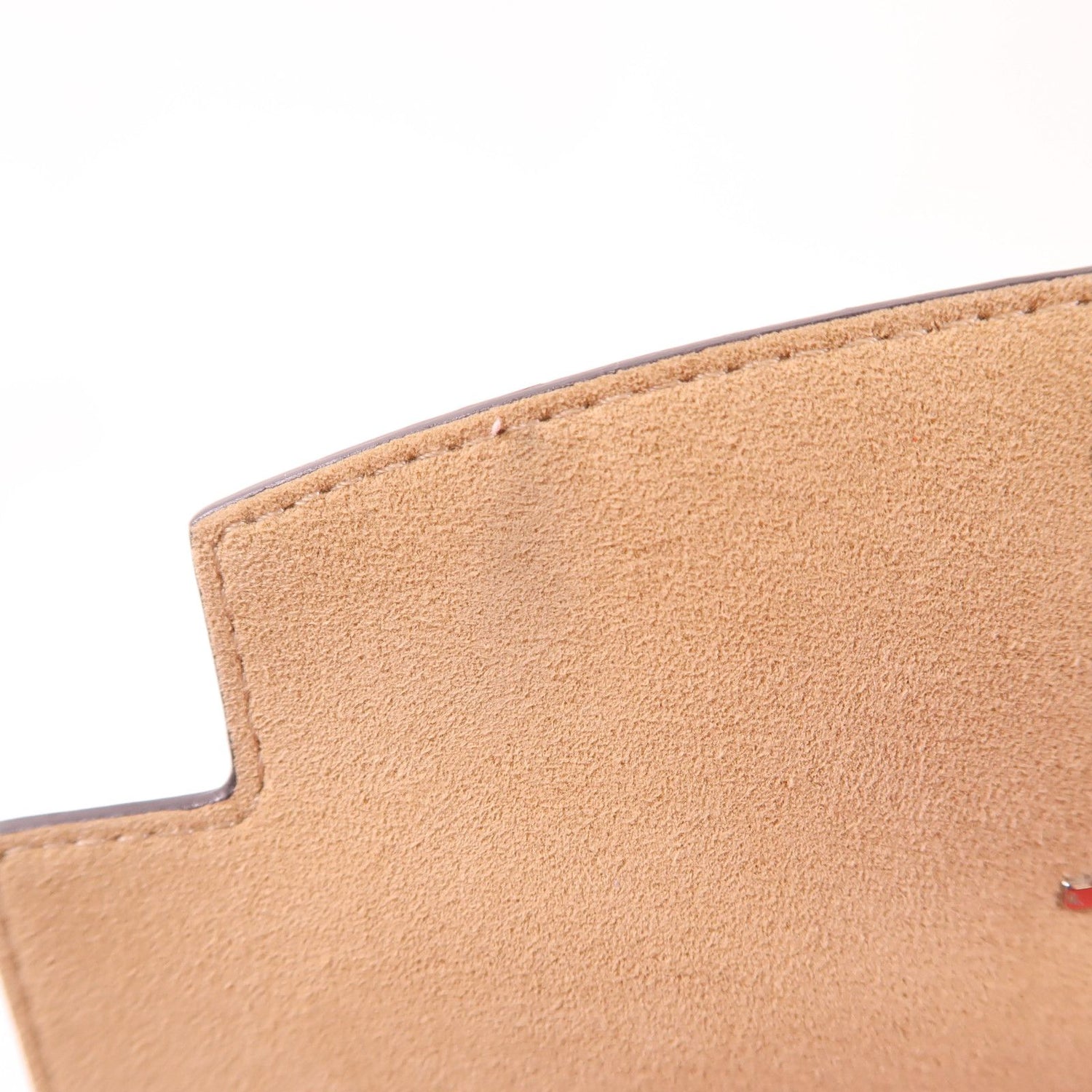 Louis Vuitton Cowhide Leather Lockme Ever Bb Hand-turn Shoulder Bag White Red Black/red/white 2way Shoulder Bag M 53950