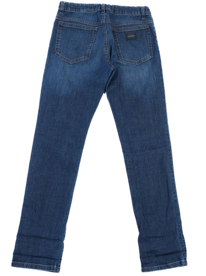 Excellent Dolce Gabbana Blue Jeans for Kids Size 12