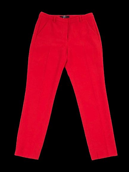 Weekend MaxMara Excellent Red Cotton Pants Size S