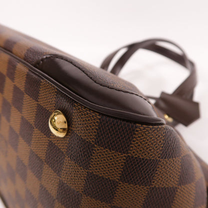 Louis Vuitton [special] [offer] Damier Verona Pm Gold Buckle Shoulder Bag Brown Ebene Brown Shoulder Bag N 41117