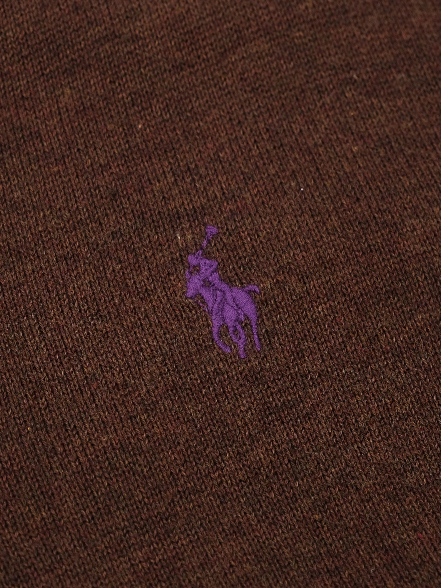 Excellent Polo Ralph Lauren Orange Cotton V-Neck Sweater Size 14 Kids