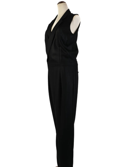 Excellent J Brand Black Sleeveless Jumpsuit Size M Triacetate