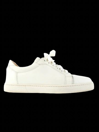 Excellent Christian Louboutin White Leather Sneakers Size 36
