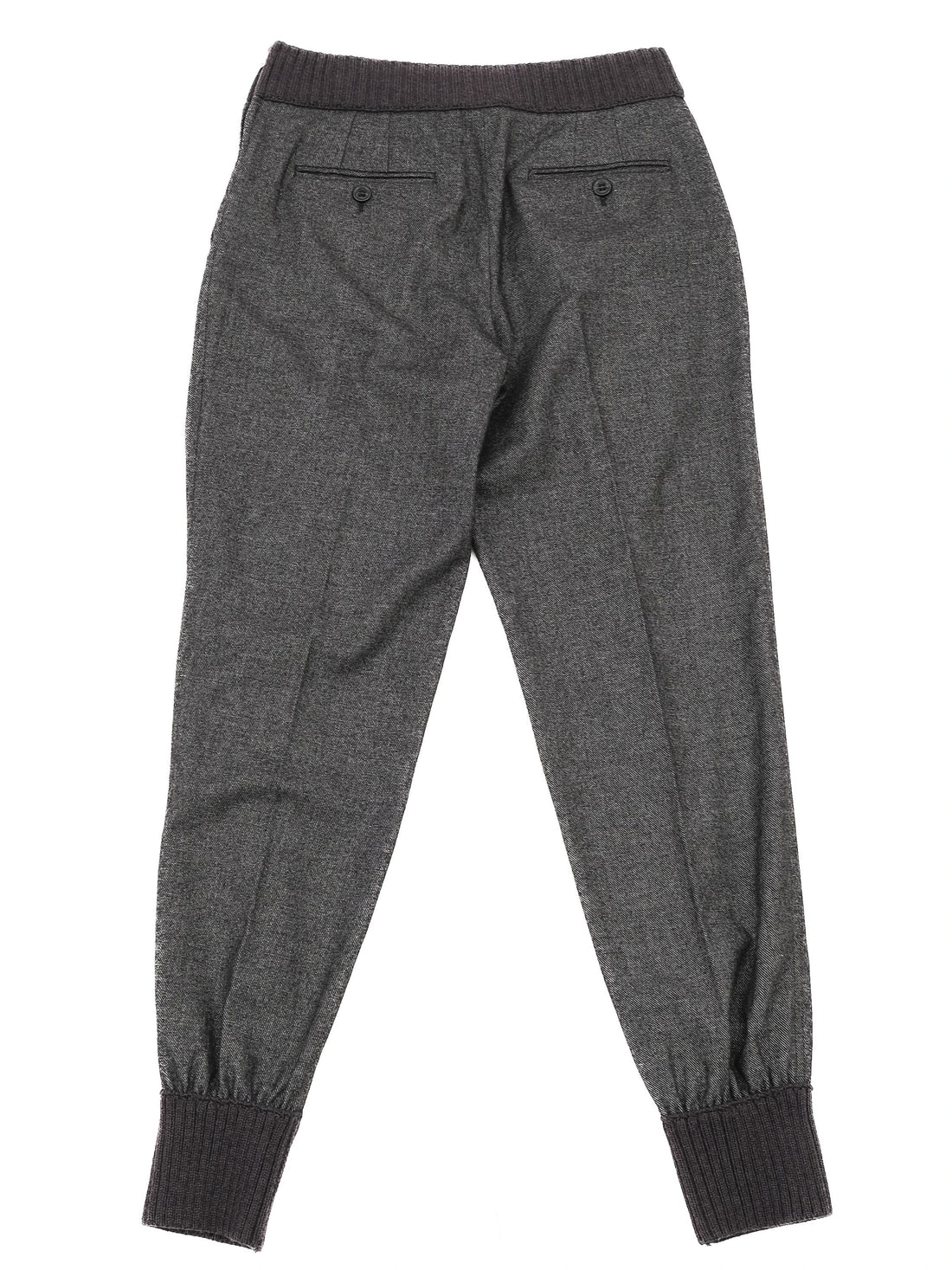 Excellent Dolce &amp; Gabbana Gray Wool Jogger Pants Size S