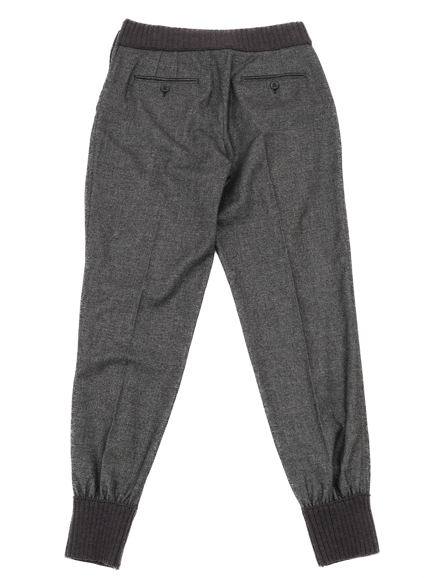 Excellent Dolce &amp; Gabbana Gray Wool Jogger Pants Size S