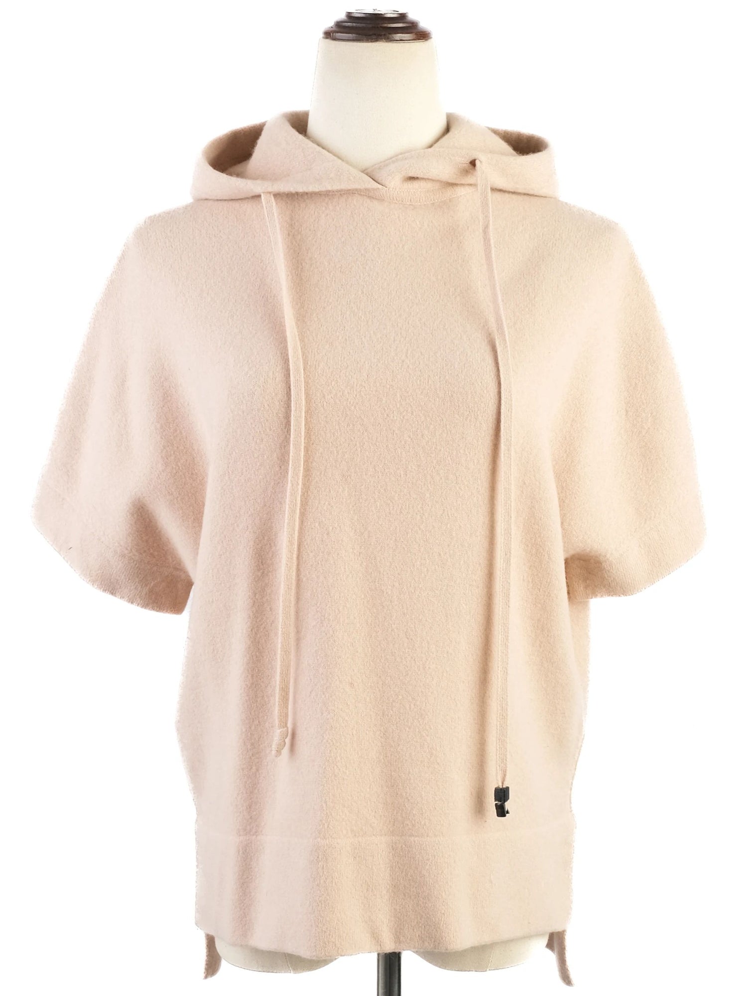 Excellent Cruciani Orange Wool Hoodie Sweatshirt Size L