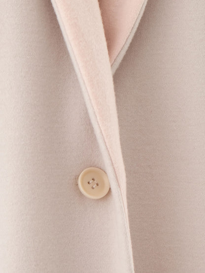 NEW MarcCain Gray Wool Coat Women Size L Elegant Design