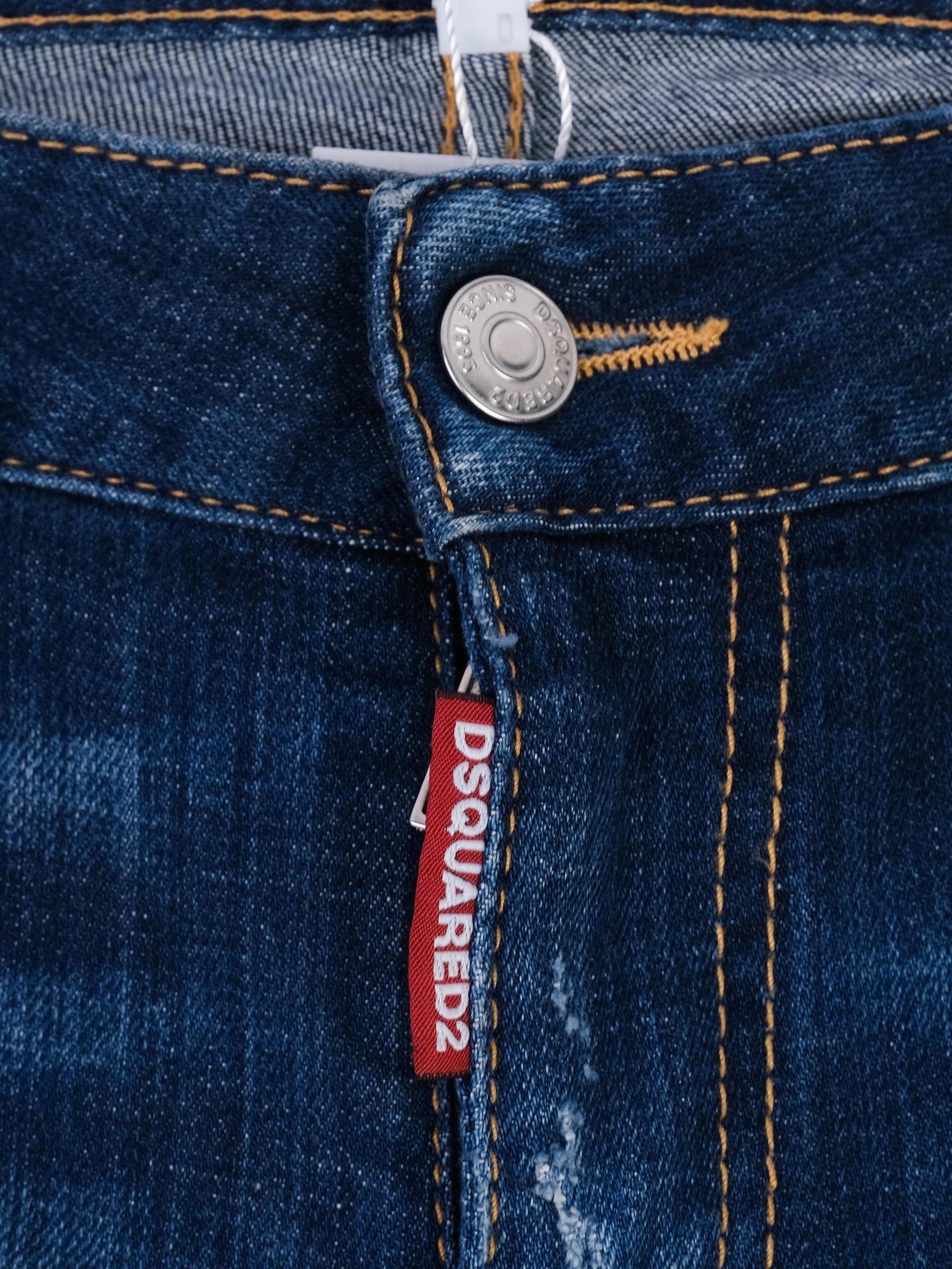 Excellent Dsquared2 Blue Distressed Denim Jeans Size M
