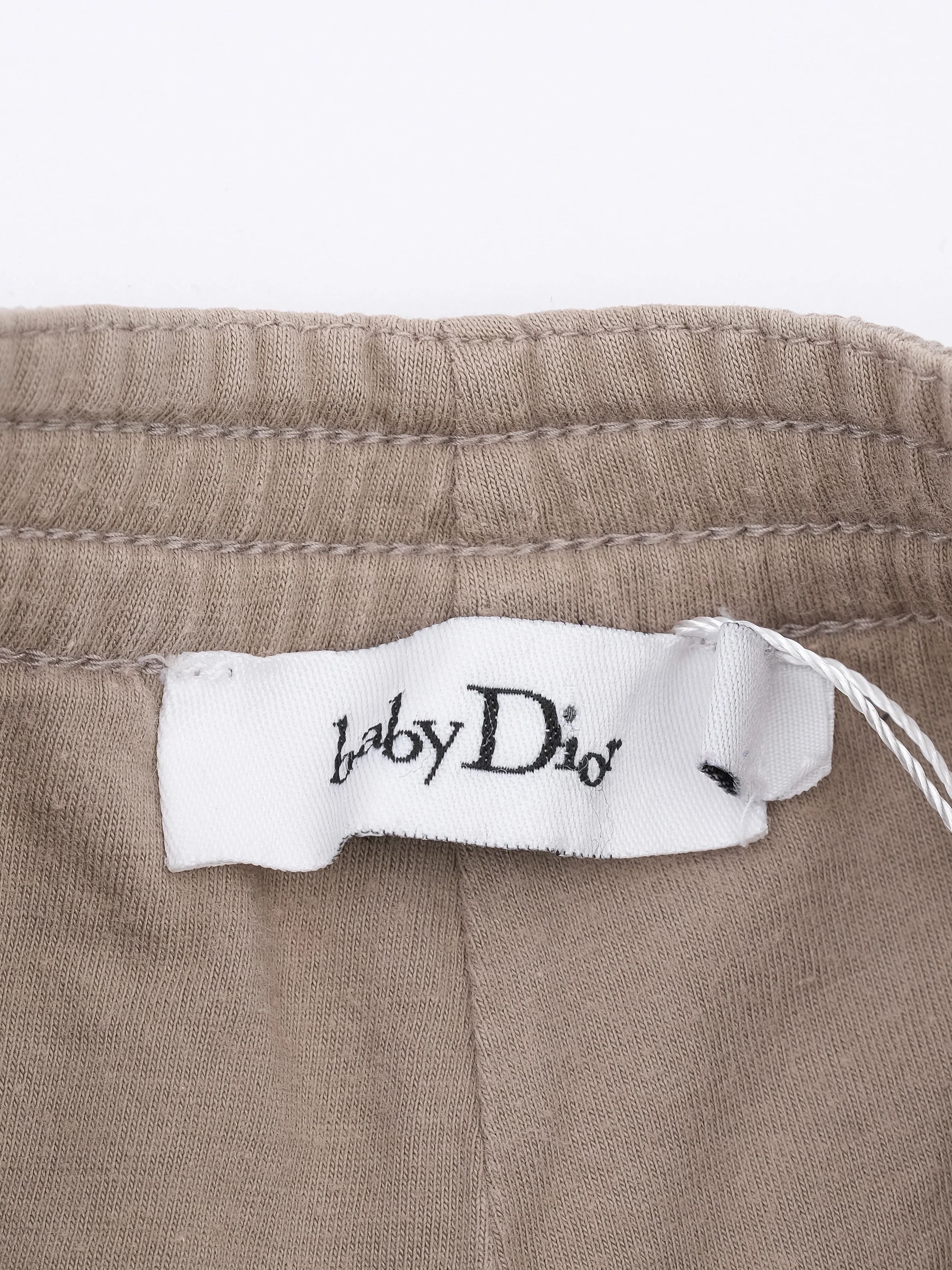 Excellent Dior Gray Cotton Cargo Pants Size 2 for Kids