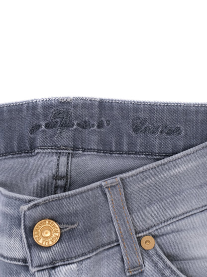 Excellent For All 7 Mankind Gray Jeans Women&