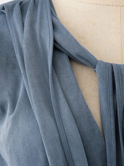 Excellent Elisabetta Franchi Blue Sleeveless Dress Size XS