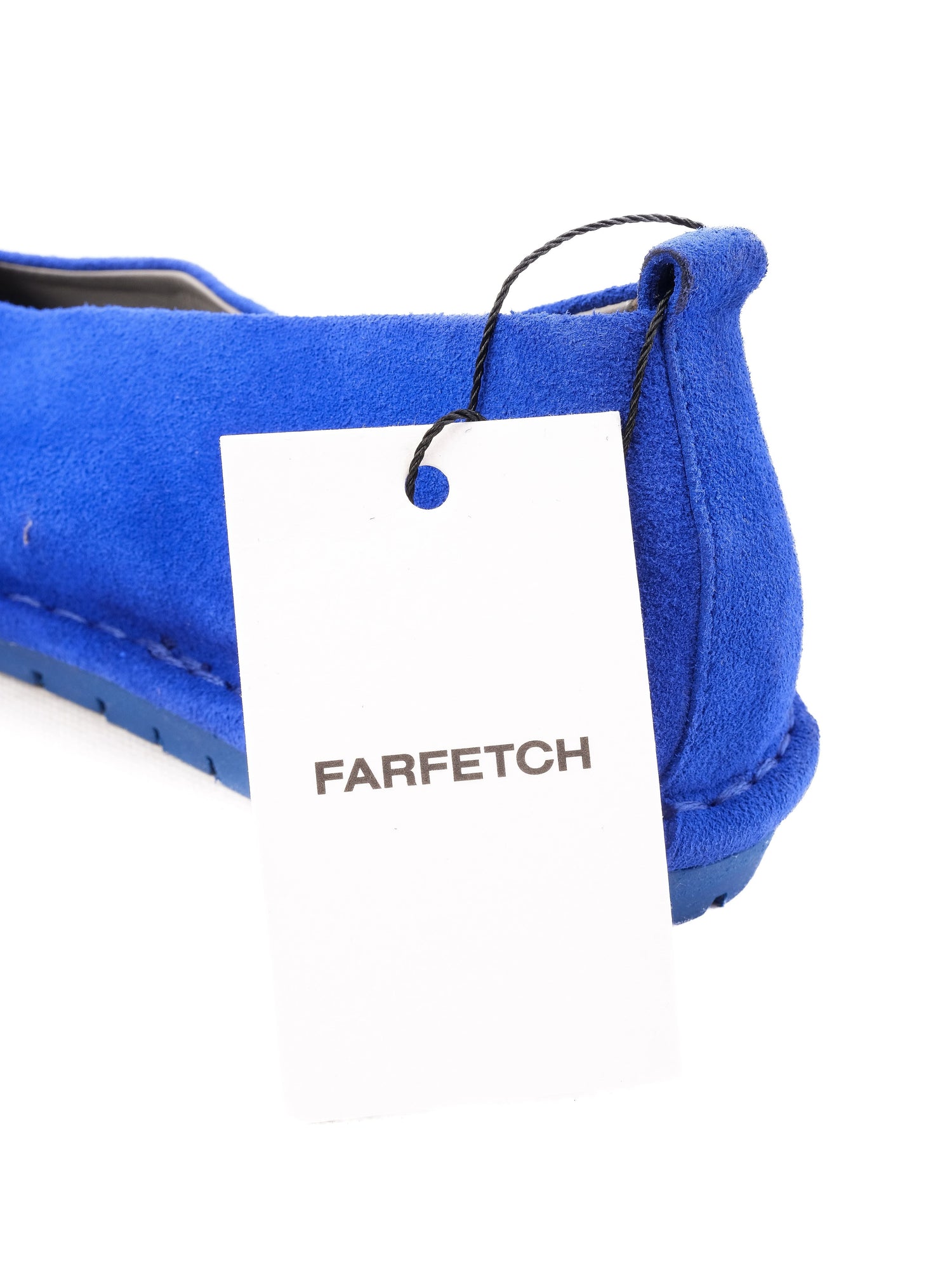 NEW Marseil Blue Suede Slip-On Shoes Size 38 for Women