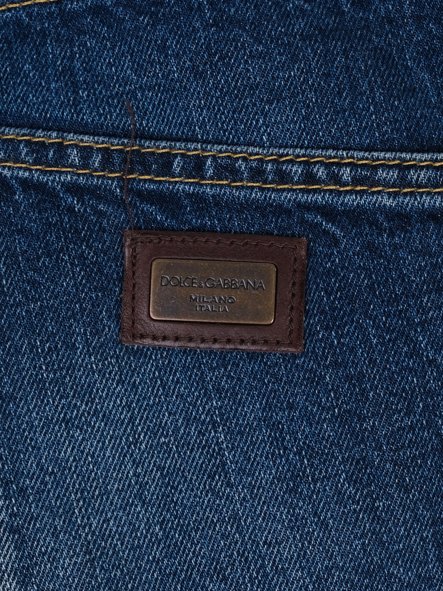Excellent Dolce Gabbana Blue Denim Jeans Men Size N/A