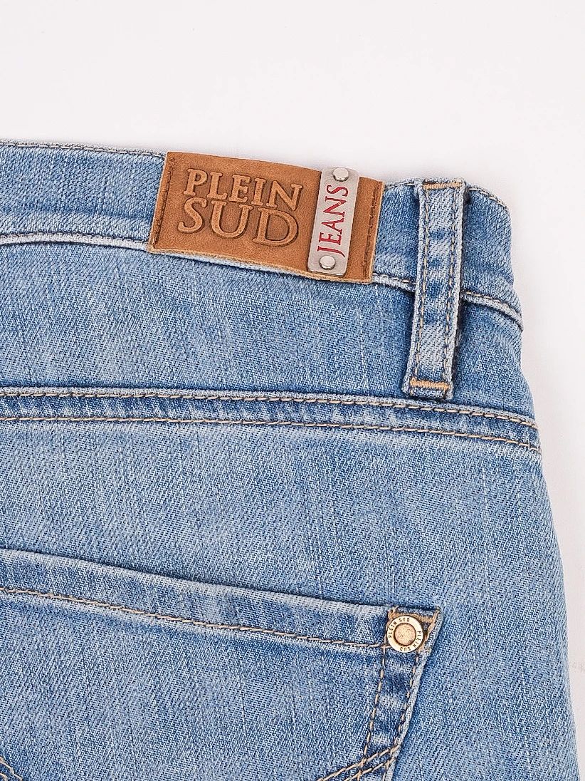 Good Plein Sud Blue Distressed Jeans Women&