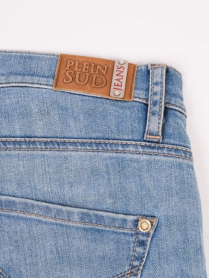 Good Plein Sud Blue Distressed Jeans Women&