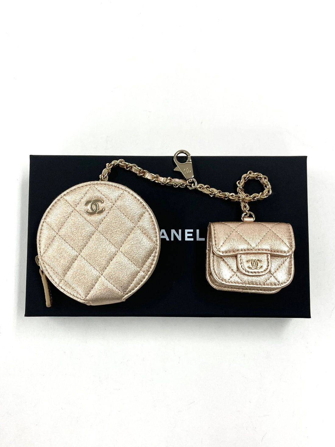 Chanel Coin Case Gold,Lambskin