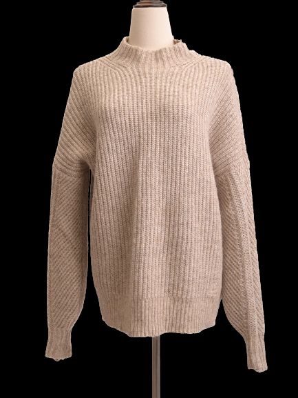 Excellent Ted Baker Gray Wool Sweater Size L for Women