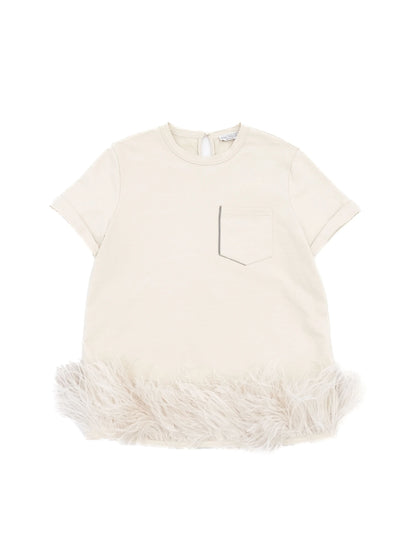 Excellent Brunello Cucinelli Orange Top for Kids Size 12