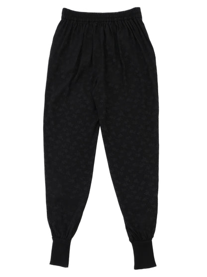 Excellent Stella McCartney Black Viscose Sweatpants Size XS