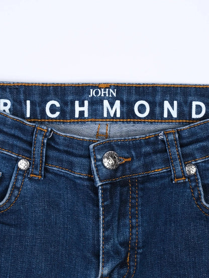 Excellent Richmond Blue Jeans for Kids Size 12 Cotton Natural