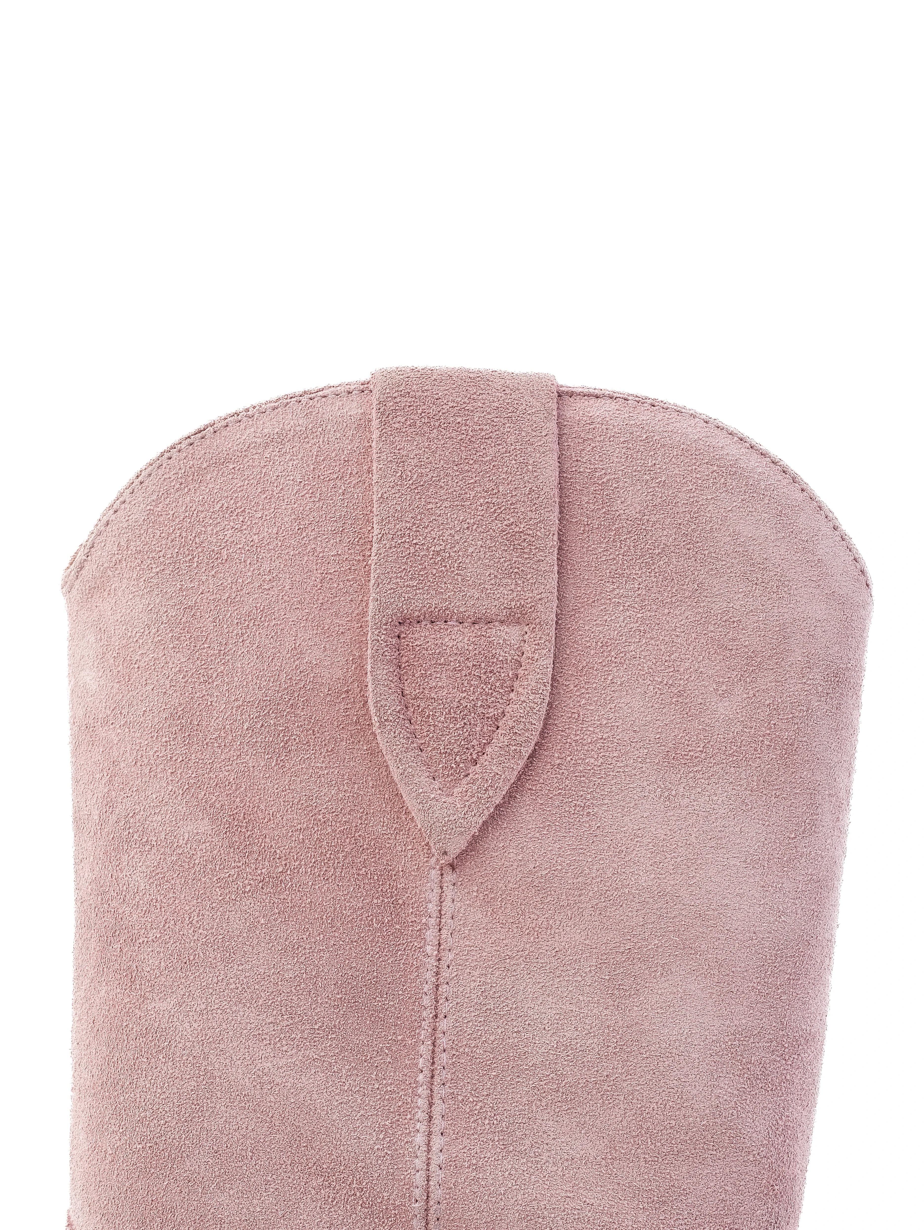 EXCELLENT Isabel Marant Pink Leather Cowboy Boots Size 38