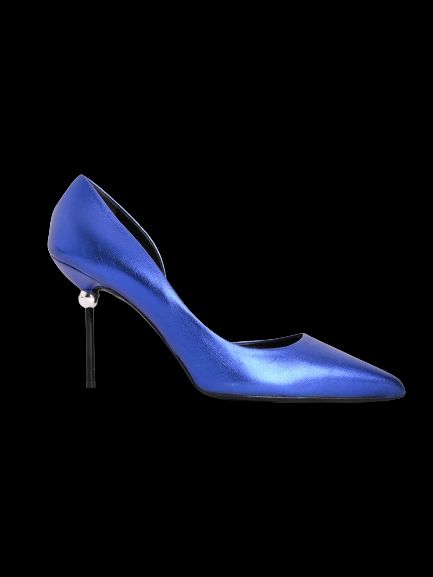 Average Condition Roger Vivier Blue High-Heeled Shoes