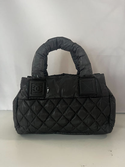 Chanel Coco Cocoon Handbag Silver