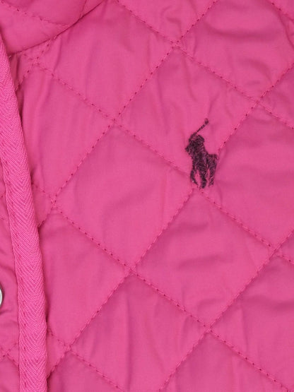Excellent Ralph Lauren Pink Quilted Jacket Size 18 for Kids