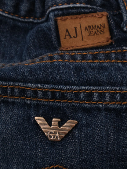 Excellent Armani Junior Blue Cotton Jeans Size 5 for Kids
