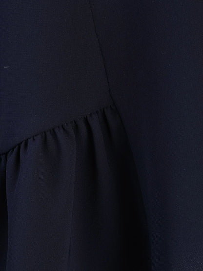 Excellent Carolina Herrera Blue Sleeveless Blouse Size M/S