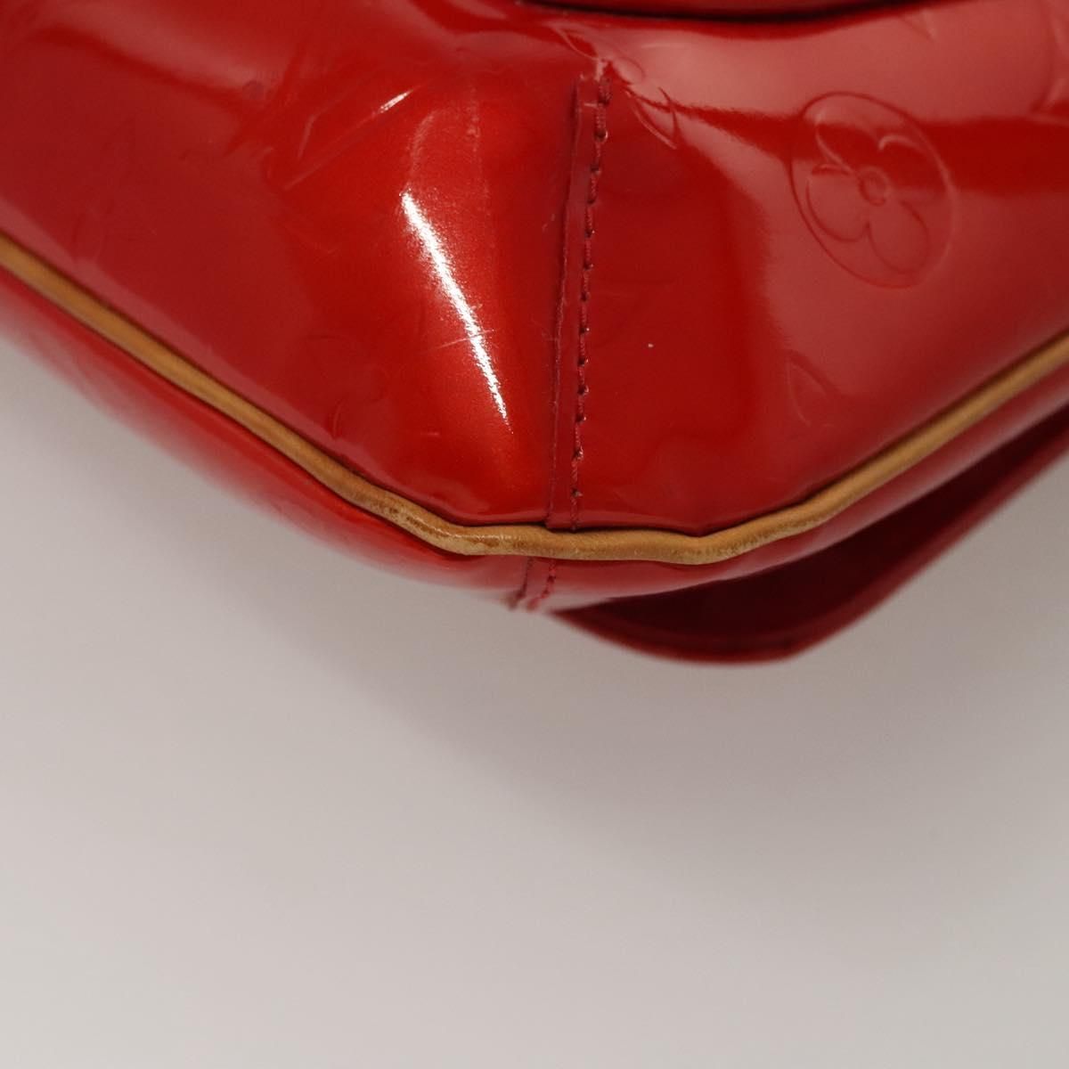 Louis Vuitton Vernis Thompson Street Bag Red M 91094 Lv Auth