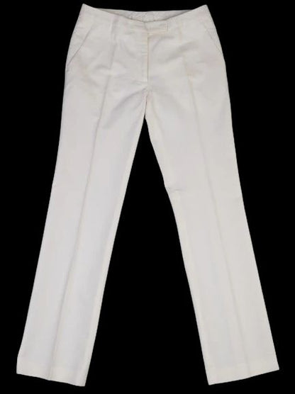 Excellent Veronique Branquinho White Trousers Size XS
