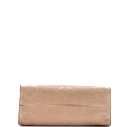 Louis Vuitton Onthego Tote Monogram Empreinte Giant Mm