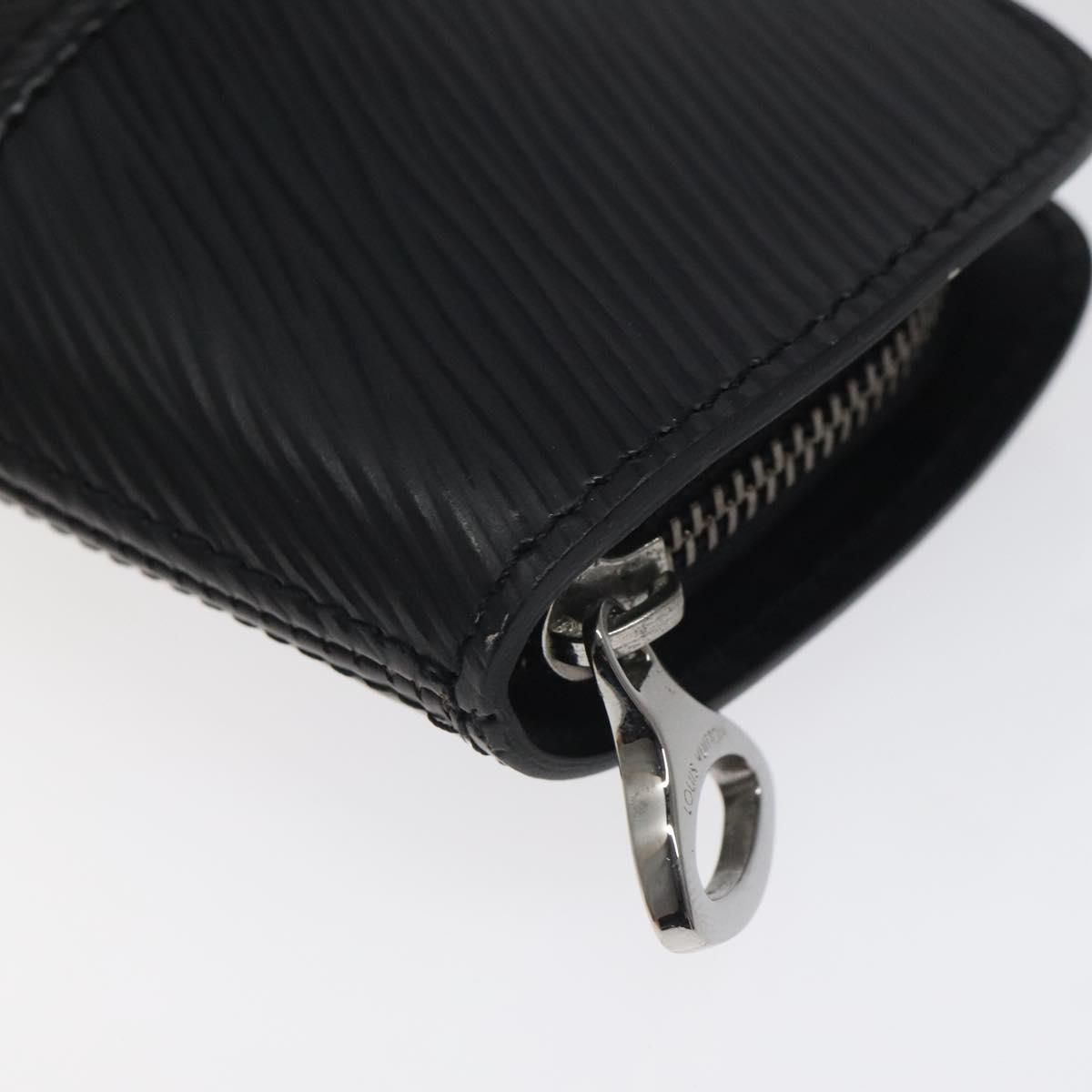 Louis Vuitton Epi Porte Monnaie Z Coin Purse Black M 63682 Lv Auth