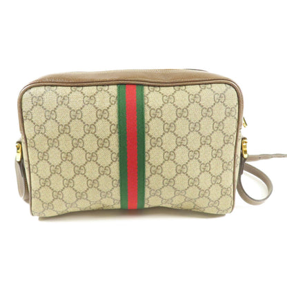 Gucci Small Ophidia Web Shoulder Bag, GG Supreme